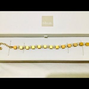 Misaki Liguria gold pearl necklace